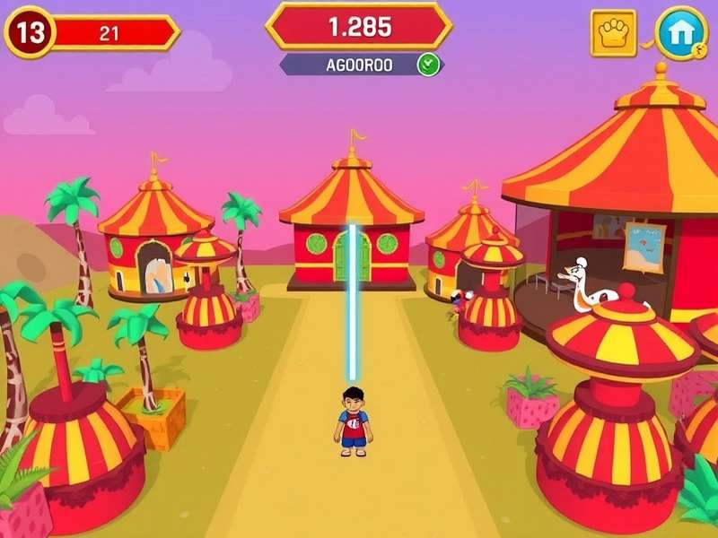 Indian Pixel Carnival Game Screenshot